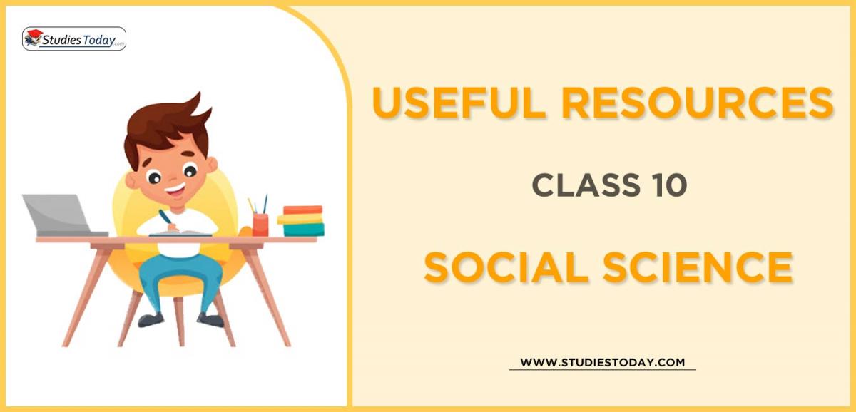 CBSE Class 10 Social Science Concepts, Sure Shot Questions, Revision ...